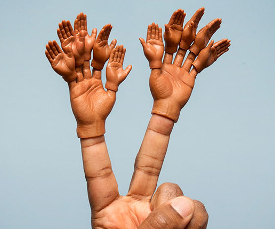 Mini Finger Hands For Finger Hands