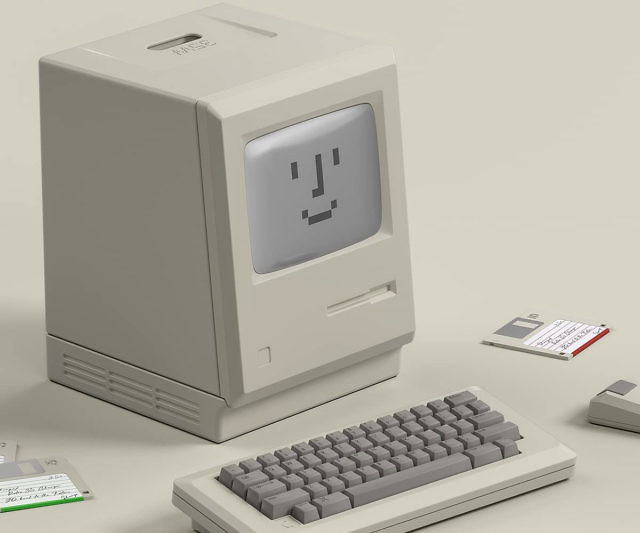 Mini-Macintosh USB Charger