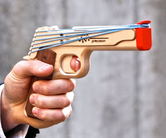 Model 1911 Rubber Band Gun