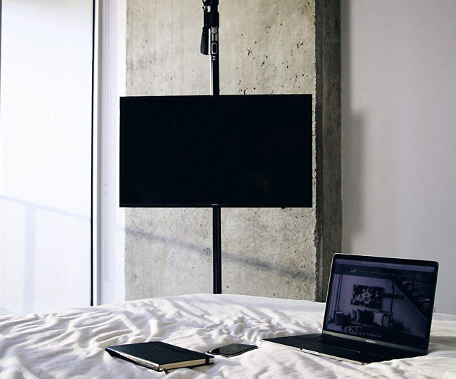 The Height Adjustable TV Pole Mount
