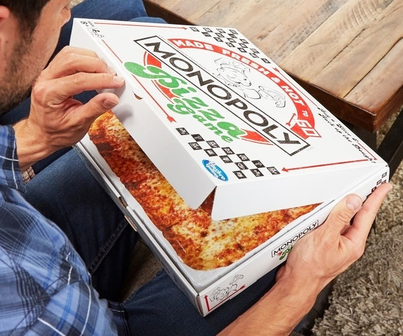 Monopoly Pizza Board Game