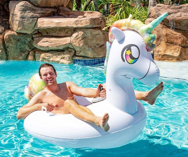 Motorized Unicorn Float