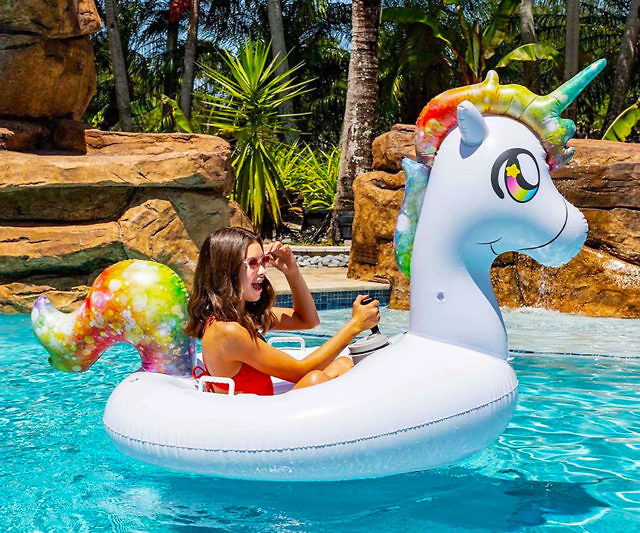 Motorized Unicorn Float