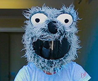 Muppet Head Motorcyle Helmet Cover