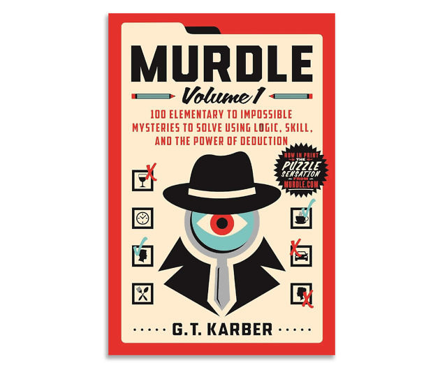 Murdle Mystery Book