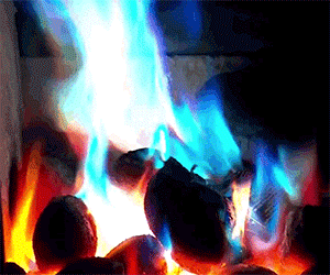 Fireplace Coloring Kit