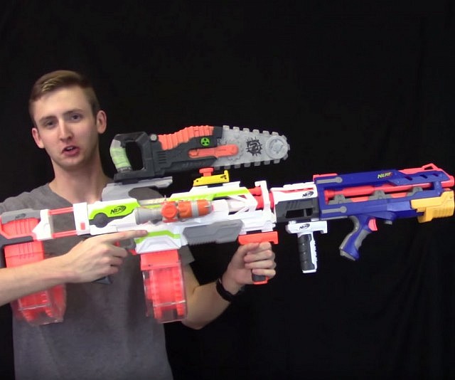 Modular NERF Gun