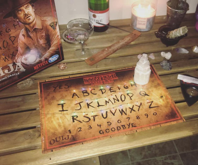 Stranger Things Ouija Board