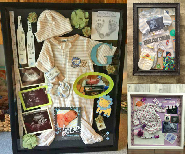 Newborn Shadow Boxes