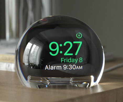 NightWatch Magnifying Clock Dock