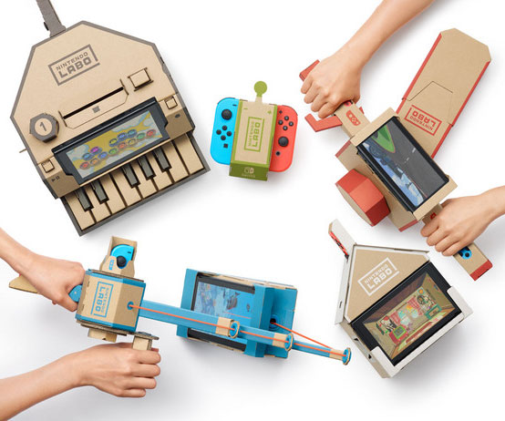 Nintendo Labo Switch Cardboard Kits