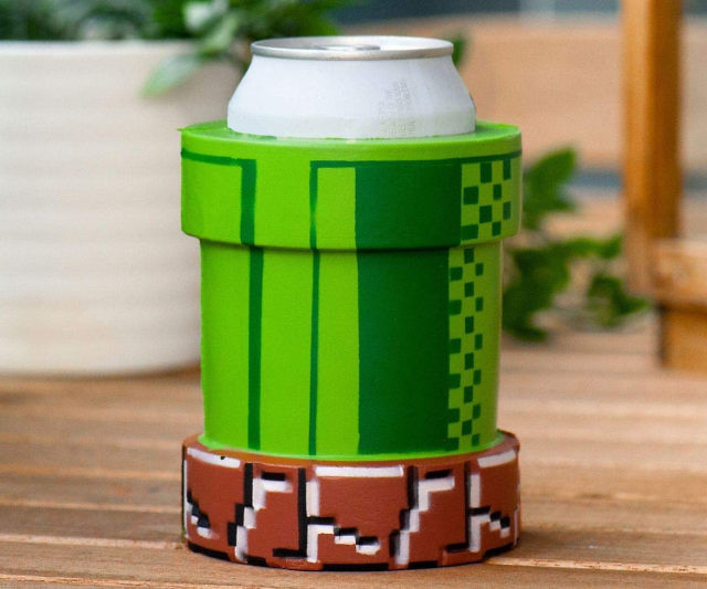 Nintendo Warp Pipe Can Cooler