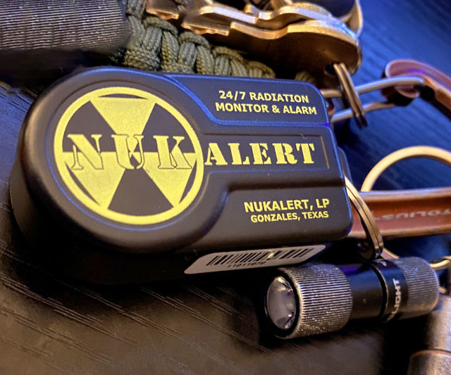 Nuclear Radiation Detector Keychain