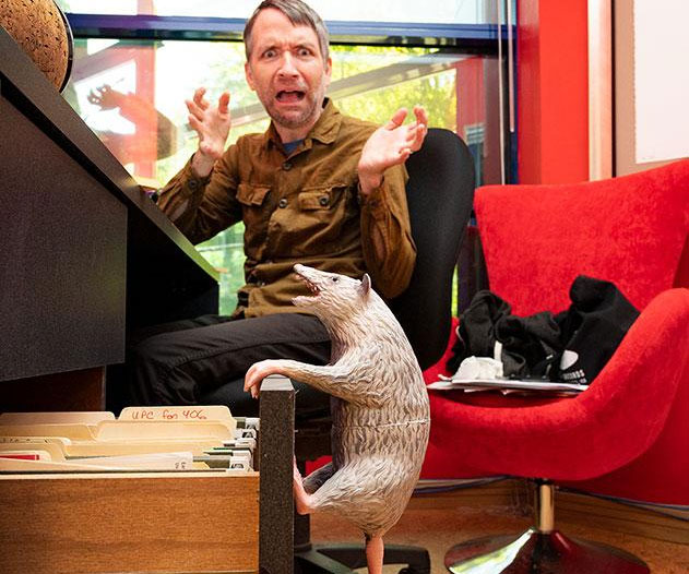 Office Trash Possum