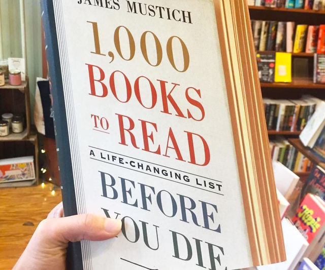 1,000 Books To Read Before You Die