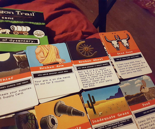 Oregon Trail Board Game