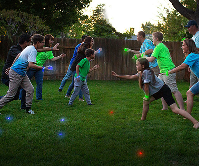 Glow In The Dark Capture the Flag Game