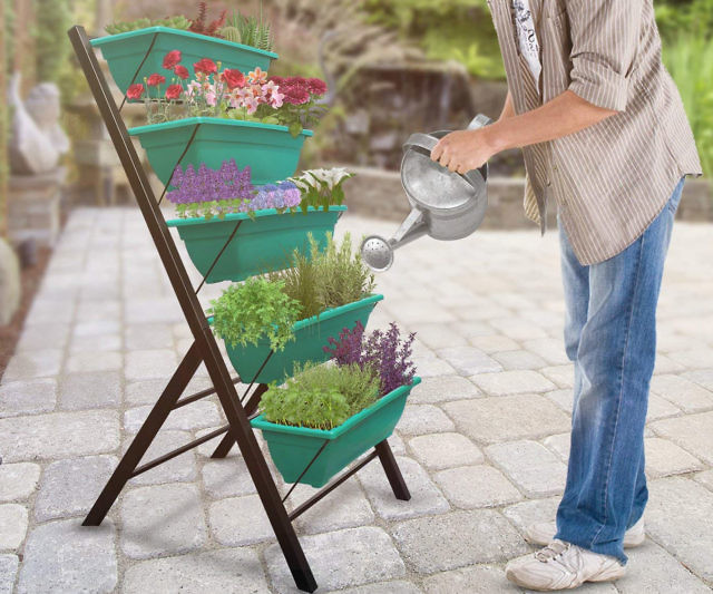 Freestanding Vertical Planter Garden