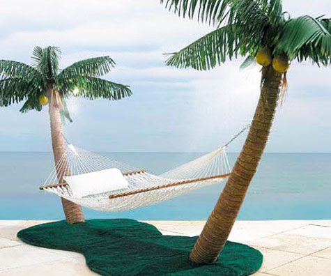 Palm Island Hammock Stand