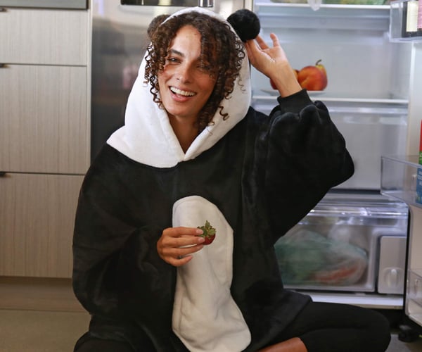 Panda Blanket Hoodie