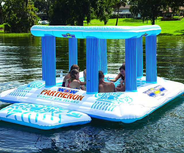 Parthenon Canopy Spa Island