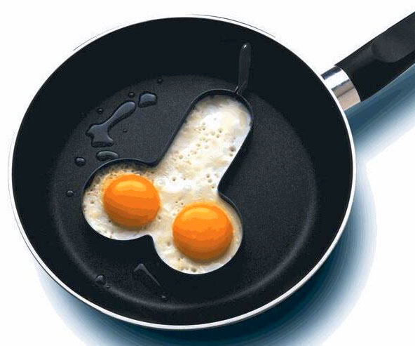 Penis Shaped Egg Mold