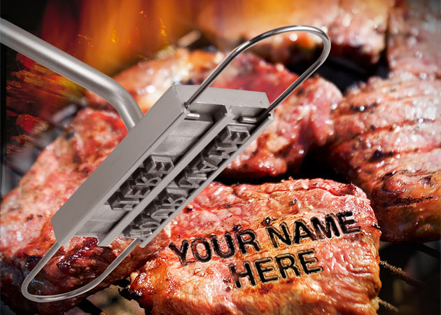 Personalized BBQ Branding Iron