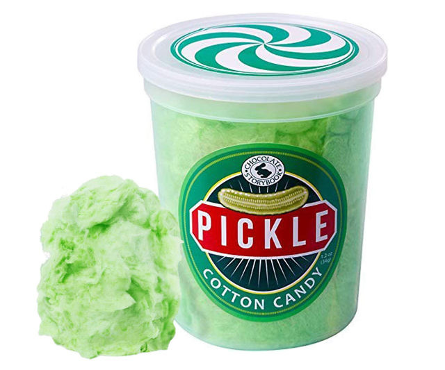 Pickle Flavored Cotton Candy