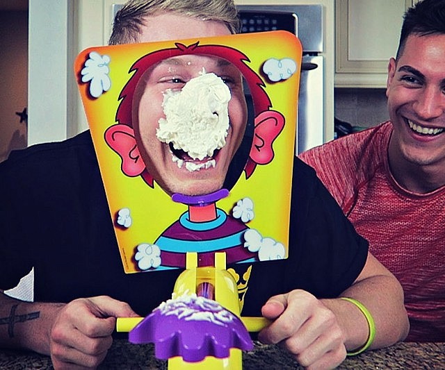 Pie Face Roulette Game