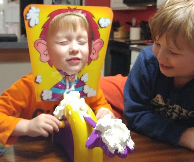 Pie Face Roulette Game