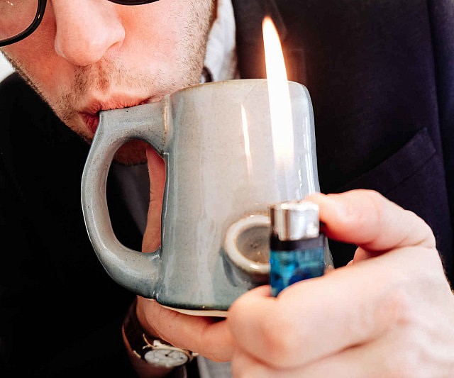 Coffee Mug Pipe