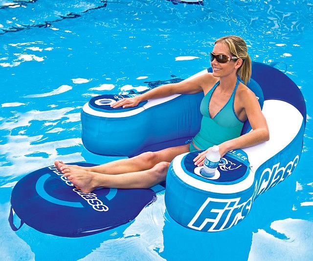 Drink Cooling Pool Lounger