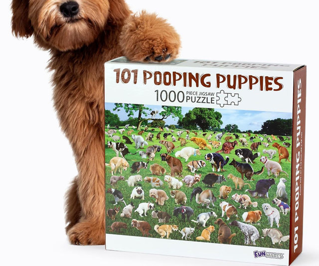 Pooping Puppies Puzzle