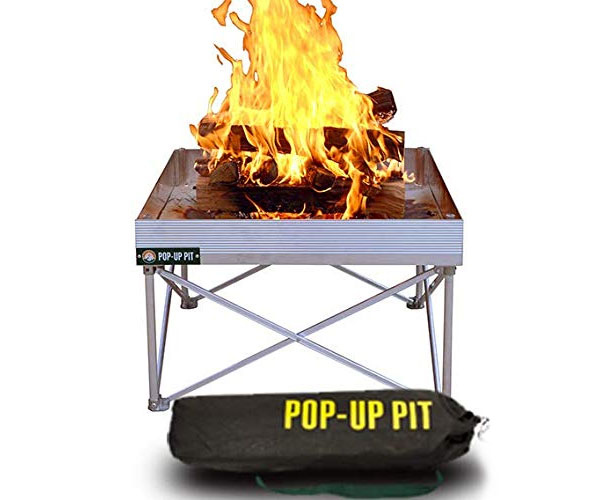 The Ultra Portable Pop-Up Fire Pit