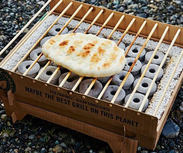 Portable Biodegradable Grill