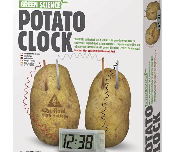 Potato Powered Clock Science Kit