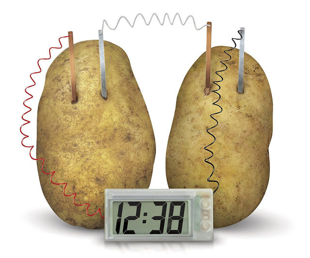 Potato Powered Clock Science Kit