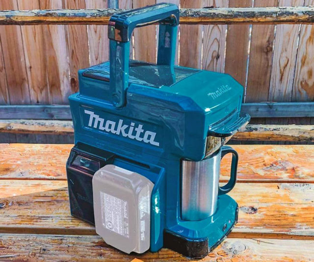 Makita Power Tool Battery Coffee Maker