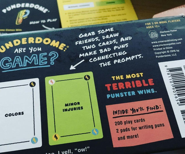 Punderdome Card Game