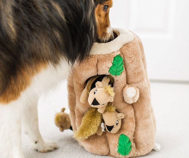 Puzzle Plush Squeaking Toys for Dogs