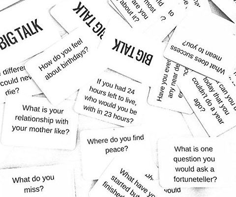 Big Talk Question Card Game