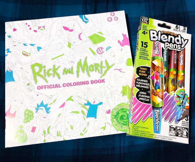 Rick & Morty Official Coloring Book