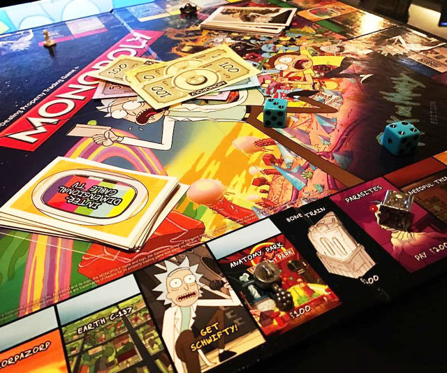 Rick And Morty Monopoly
