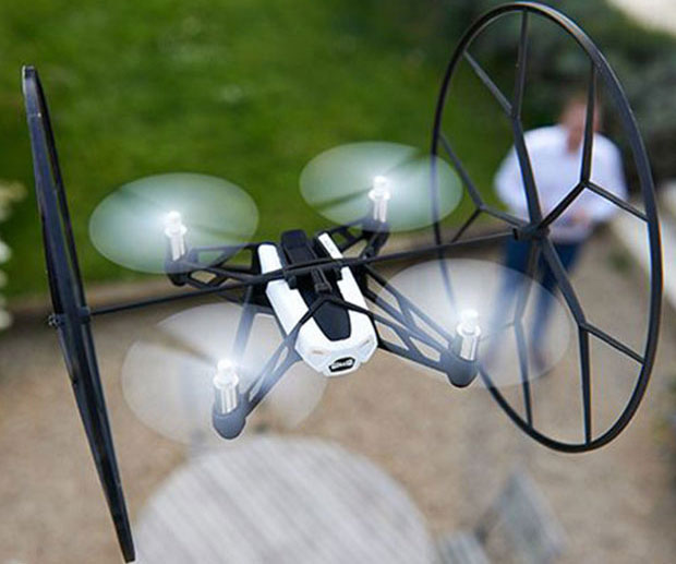 App Controlled Flying And Rolling Drone
