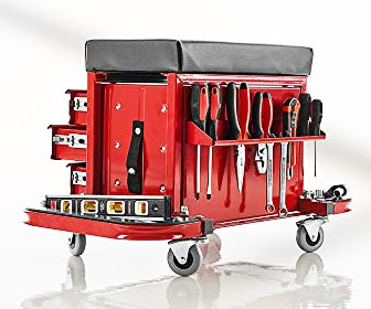 Rolling Toolbox Stool