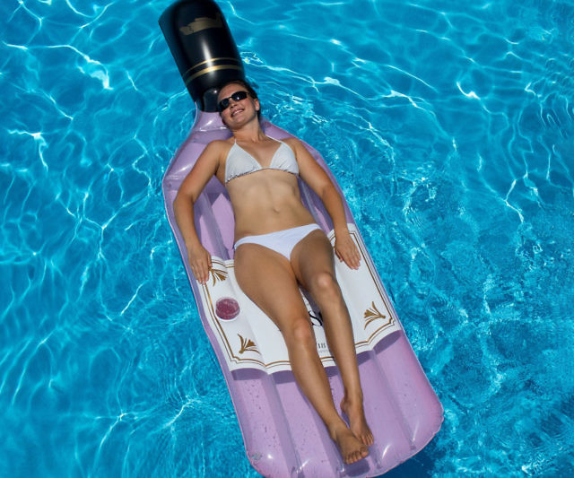 Rosé Pool Float