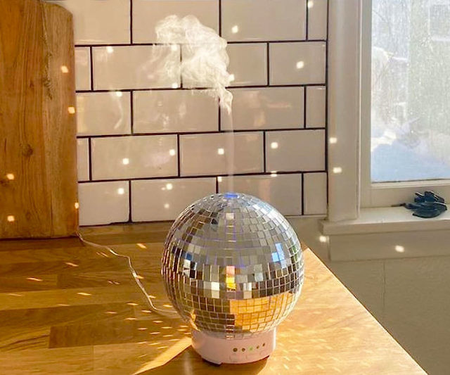 Rotating Disco Ball Diffuser