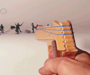 Model 1911 Rubber Band Gun