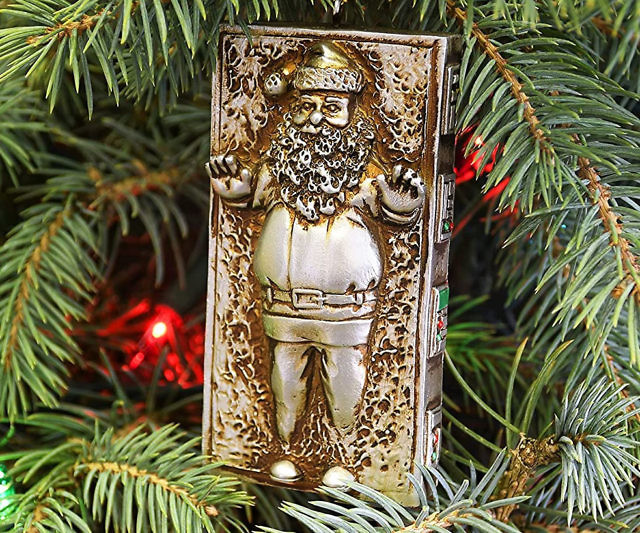 Santa Frozen In Carbonite
