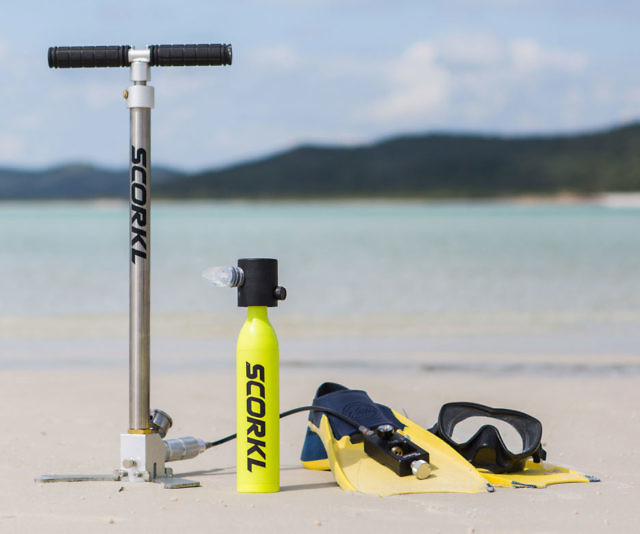 Hand Pump Refillable Scuba Tank